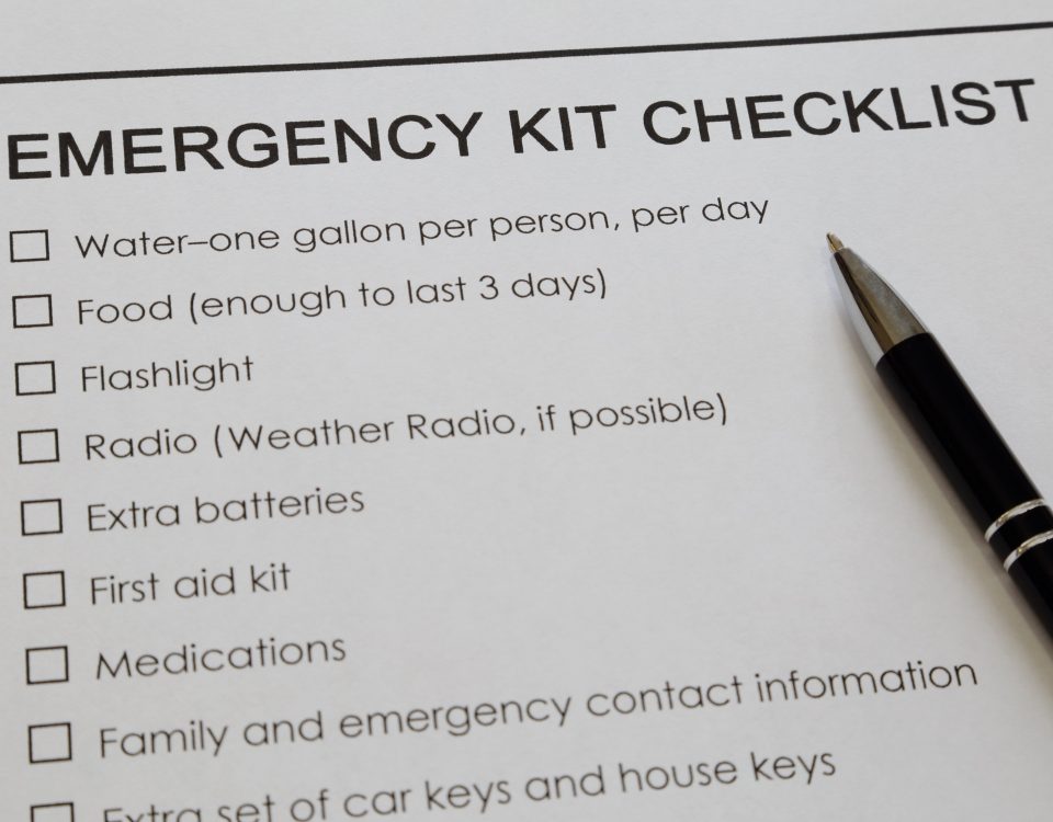 Hurricane preparedness kit
